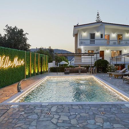 Villa Mairi - 2 Private Pools & Game Room Near Athens Salamís Dış mekan fotoğraf